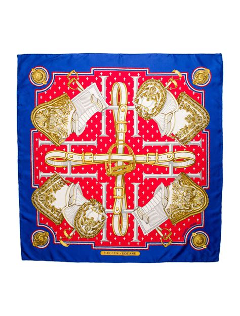 Selles a Housse Hermes Scarf .